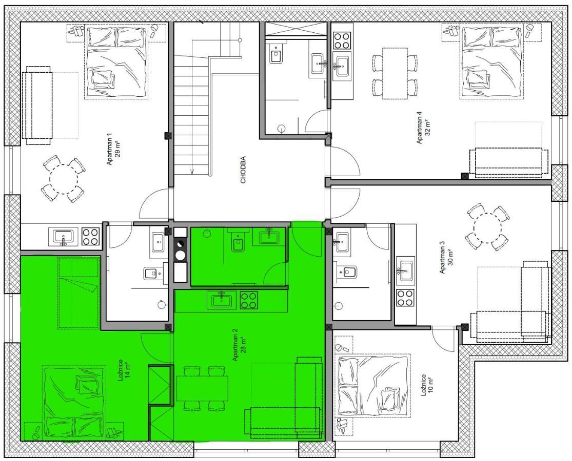Apartmany Hacienda Божи Дар Екстериор снимка