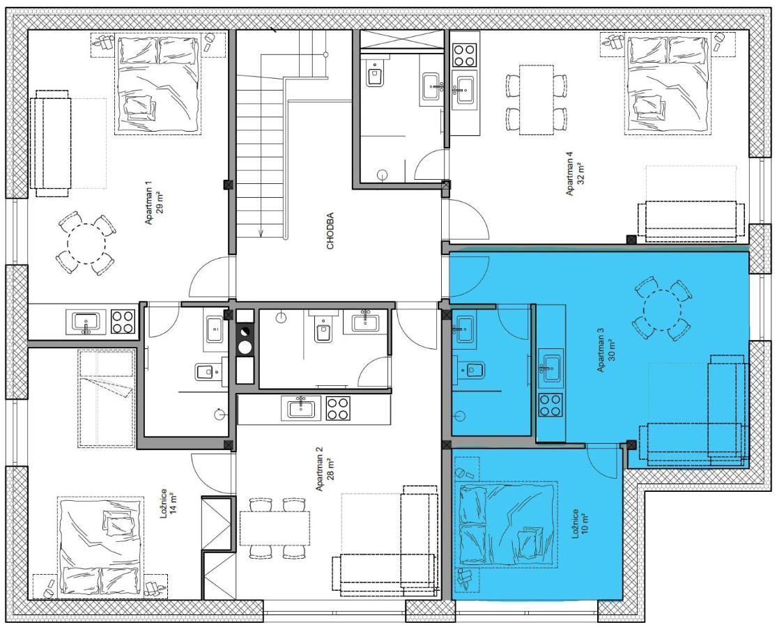 Apartmany Hacienda Божи Дар Екстериор снимка